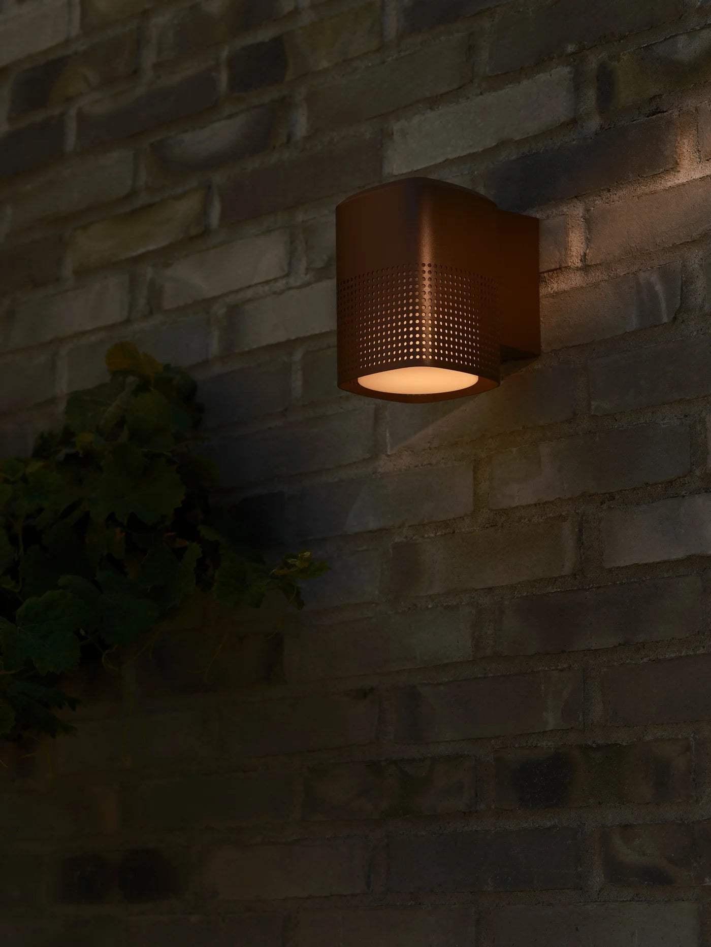Sidara | Wandlamp | Seaside Bruin metallic