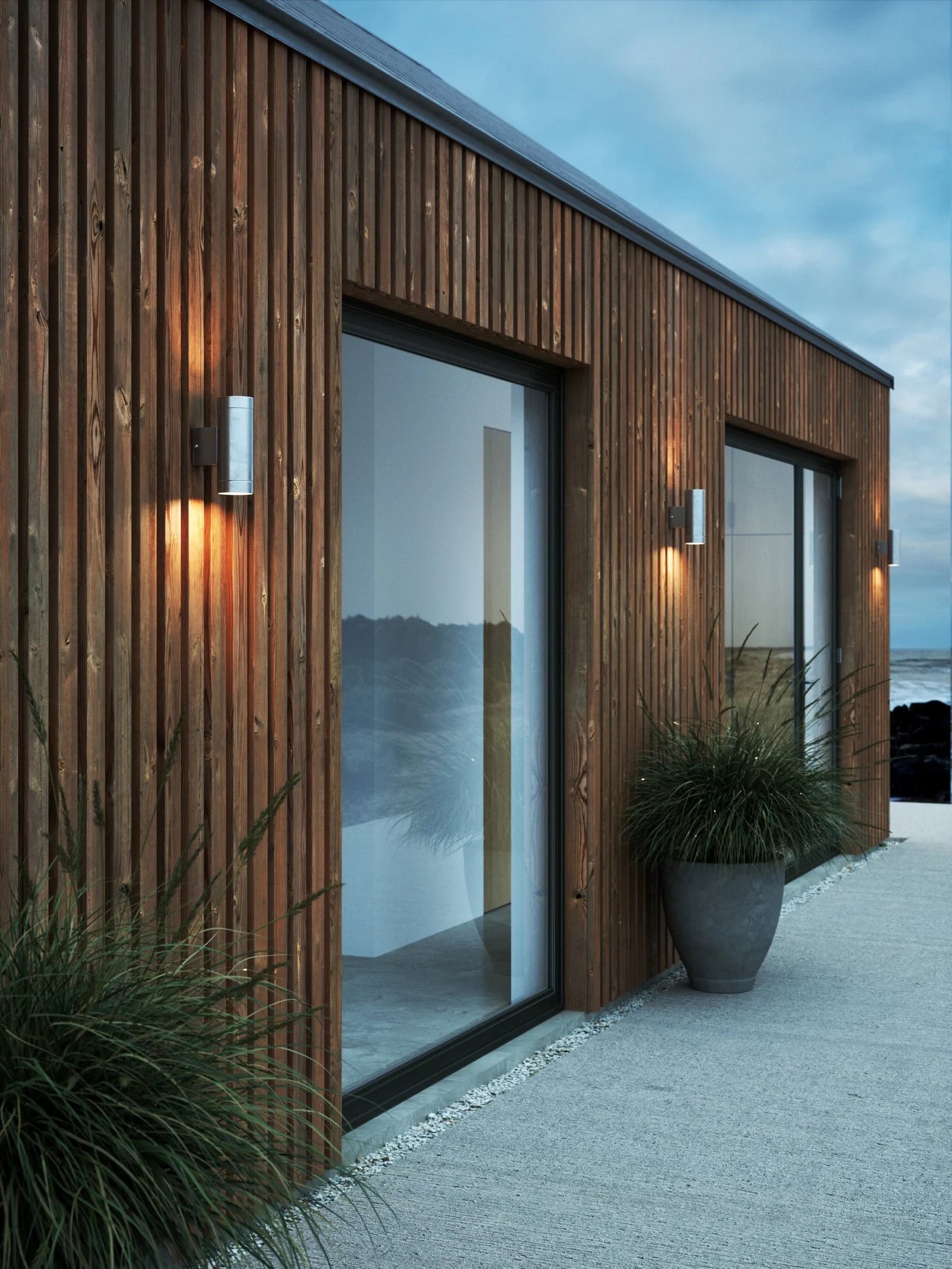 Tin Maxi | Wandlamp | Gegalvaniseerd