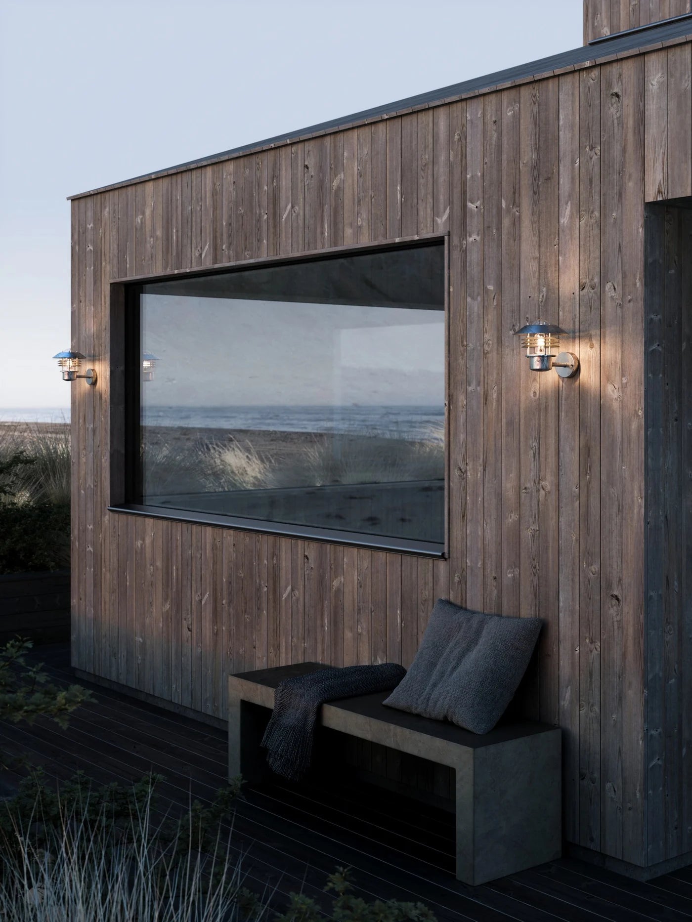 Vejers Up | Wandlamp | Gegalvaniseerd