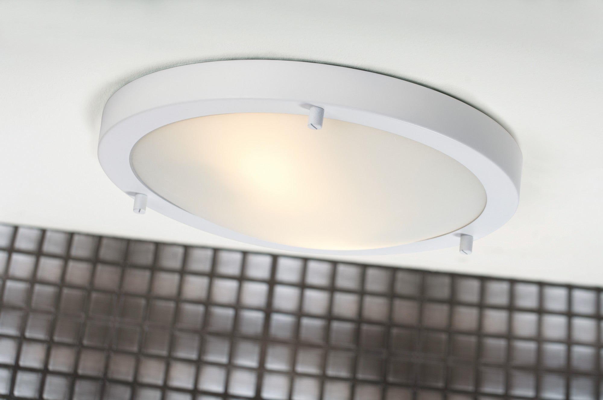 Ancona Maxi E27 | Plafondlamp | Wit