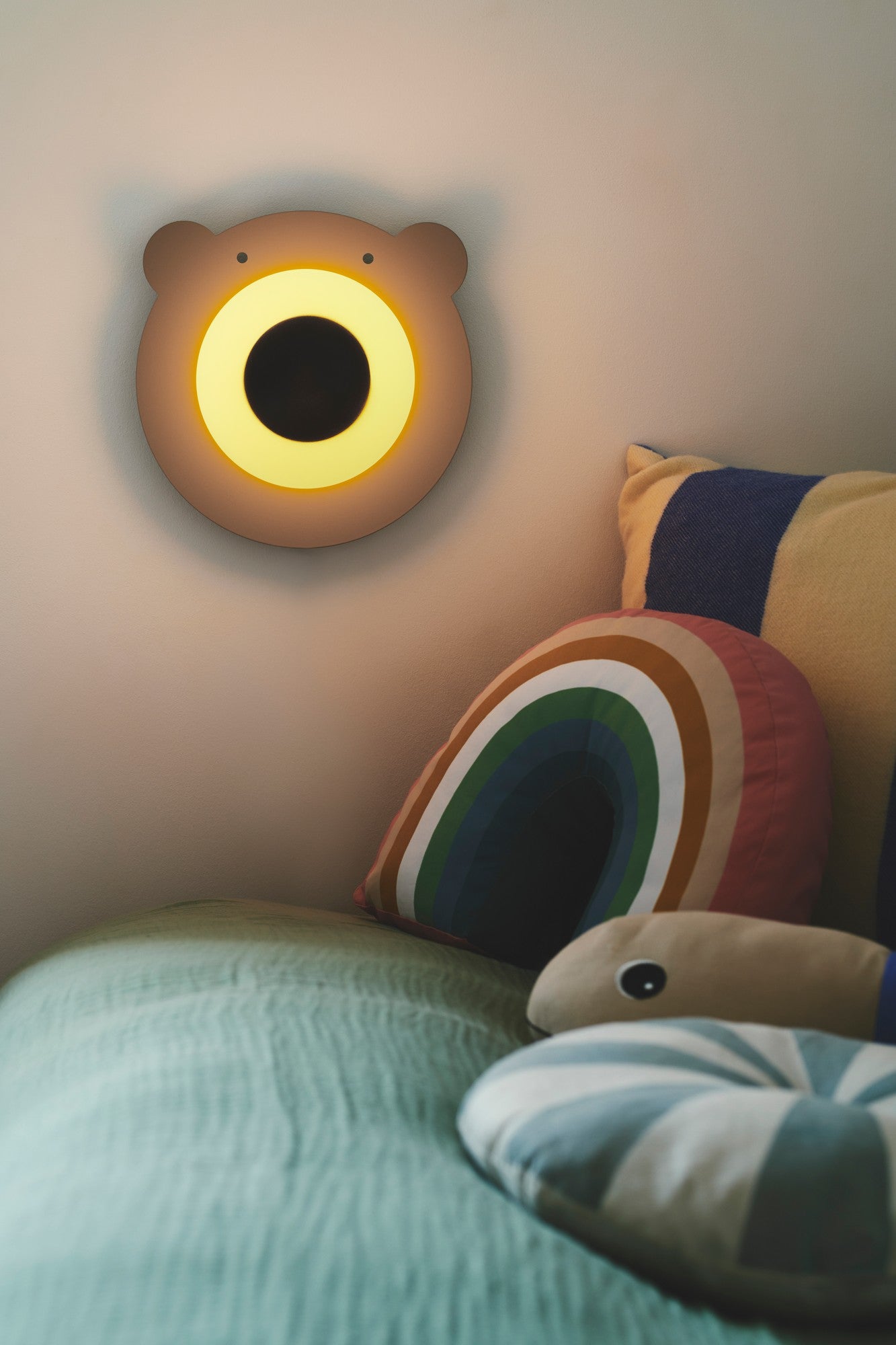 Bruna Beer Wandlamp Bruin