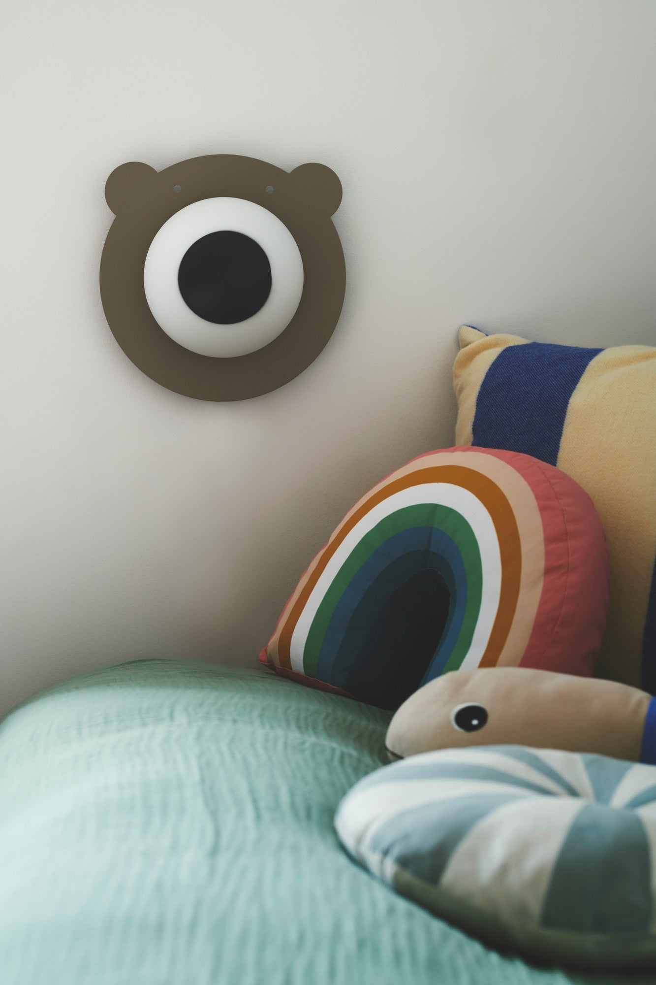 Bruna Beer Wandlamp Bruin