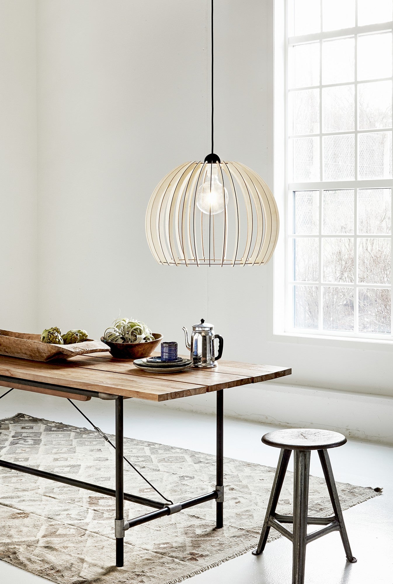 Chino 40 Hanglamp Natuur (Bruin)