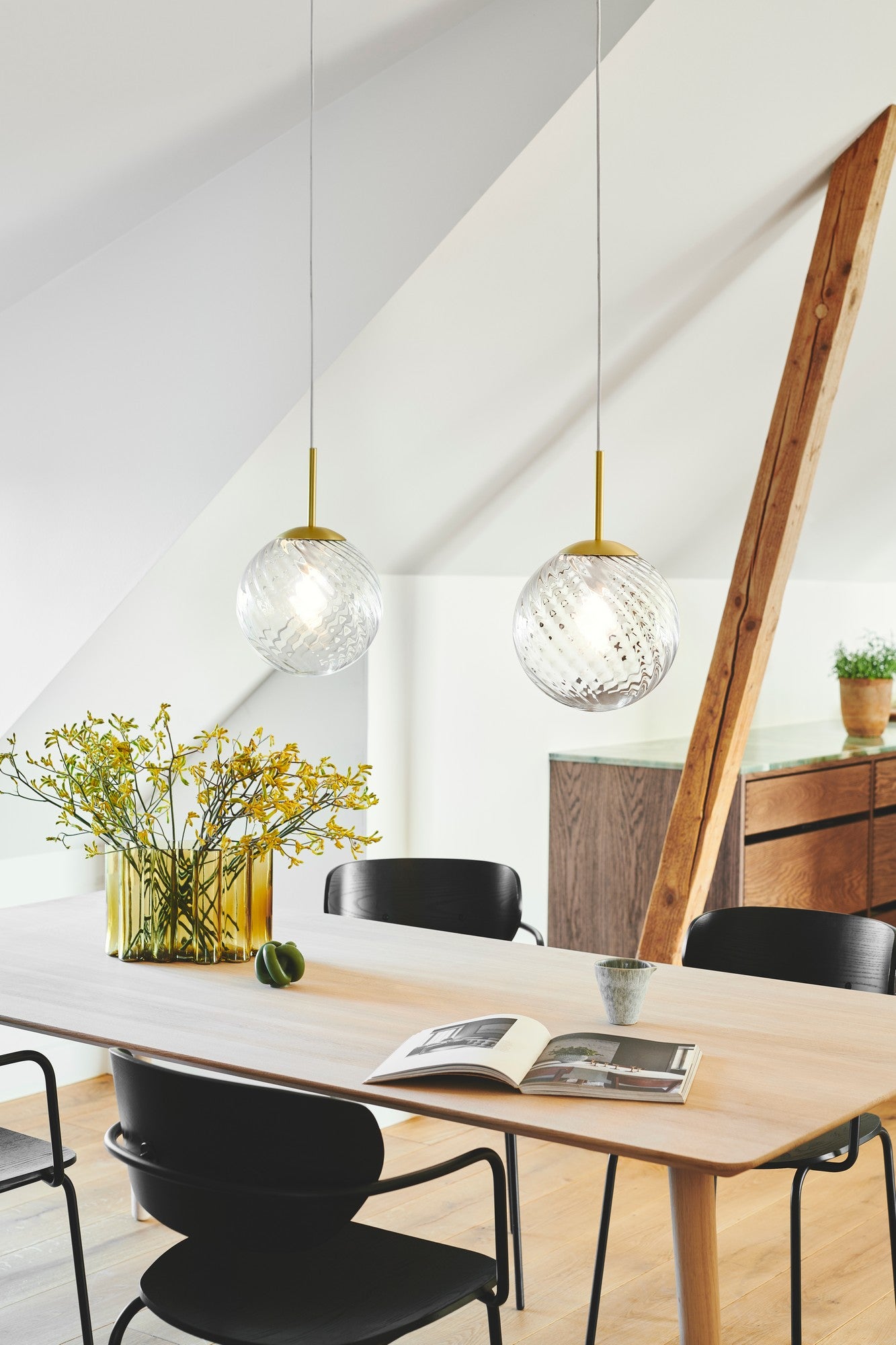 Chisell 25  Hanglamp Messing