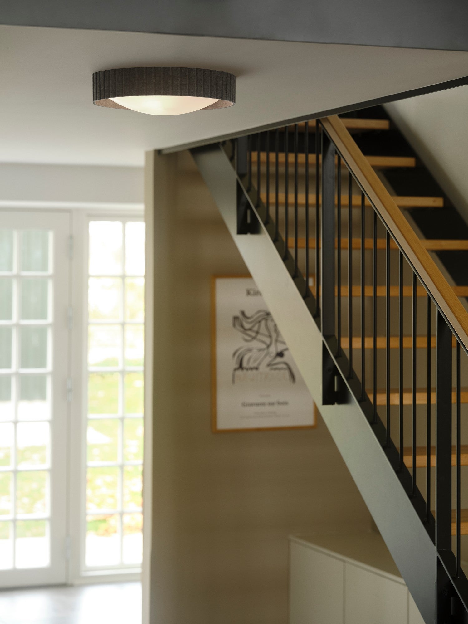 Corato 40 Plafondlamp E14 Grijs