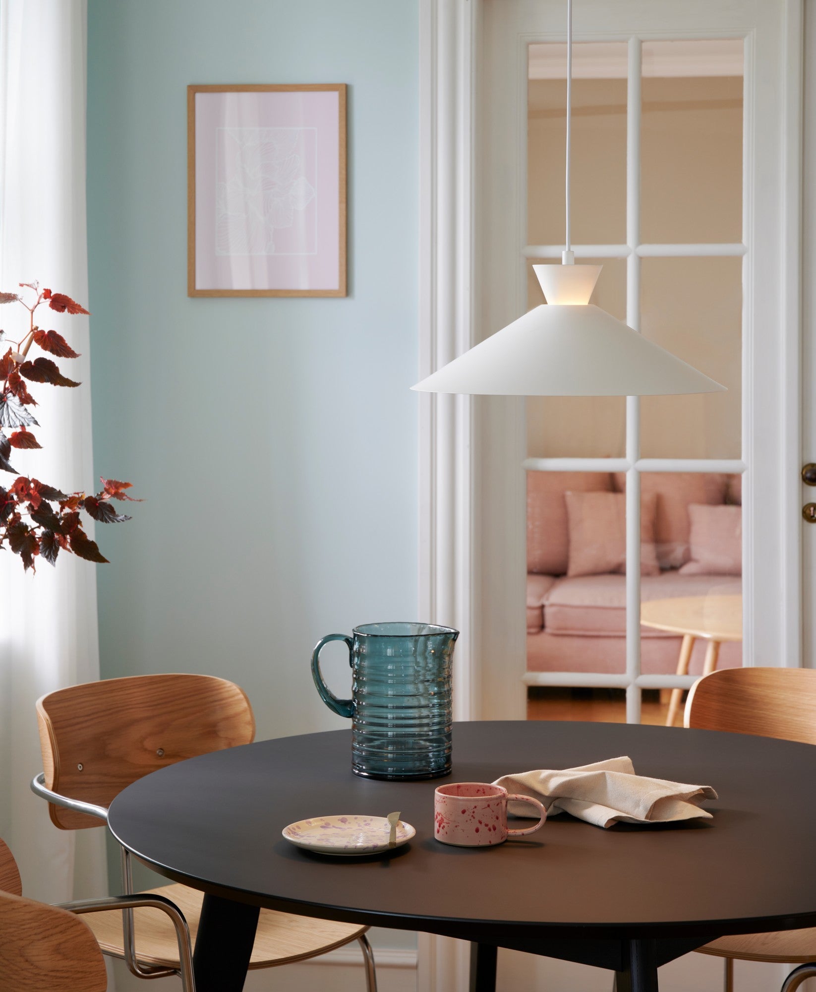 Dial 45 Hanglamp Wit