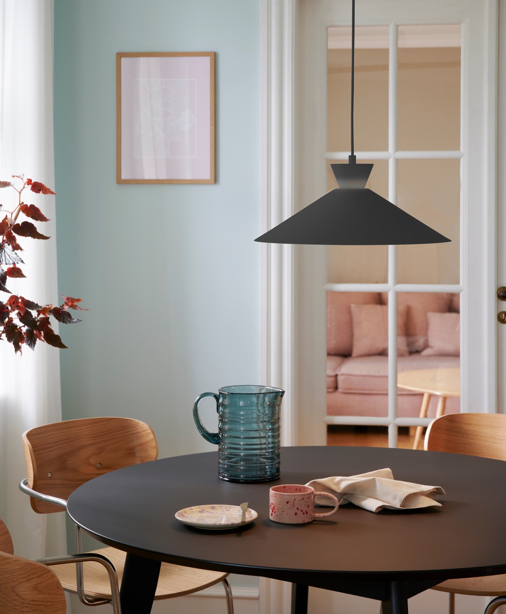 Dial 45 Hanglamp Zwart