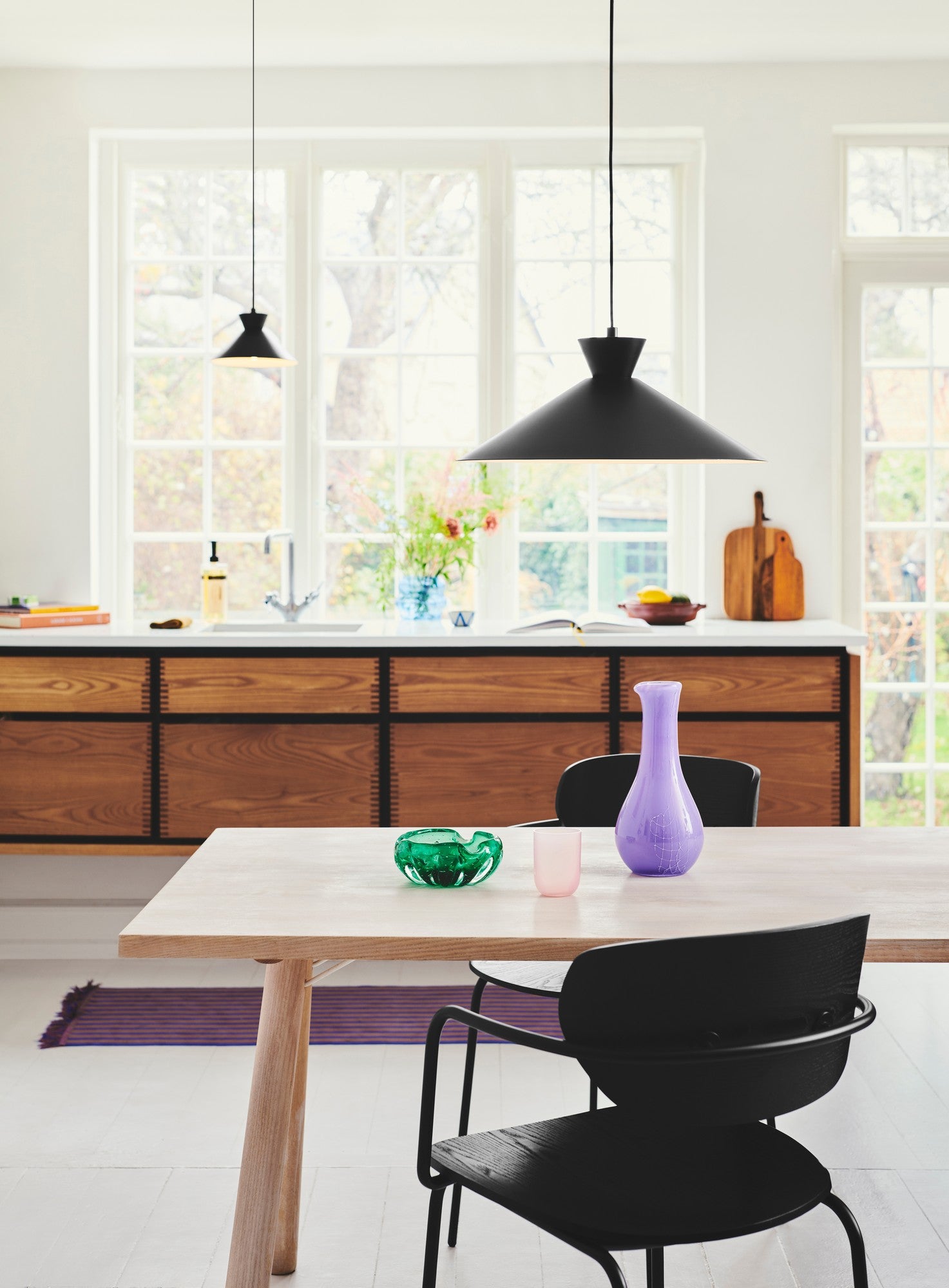 Dial 45 Hanglamp Zwart