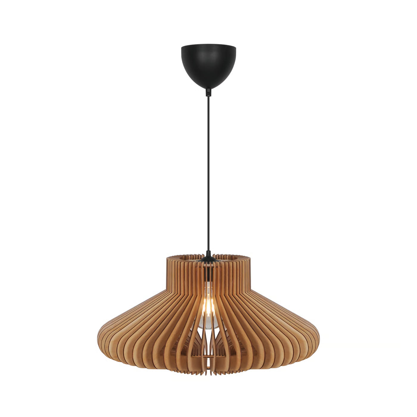 Manago | Hanglamp | E27 | Naturel Hout