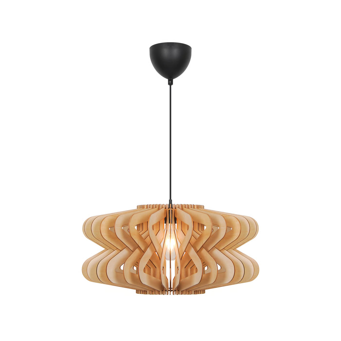 Manago | Hanglamp | E27 | Naturel Hout