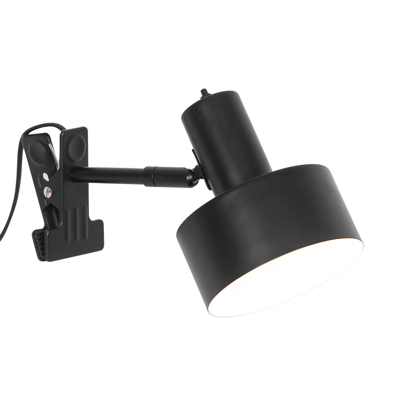 Matis | Klemlamp | E27 | Zwart