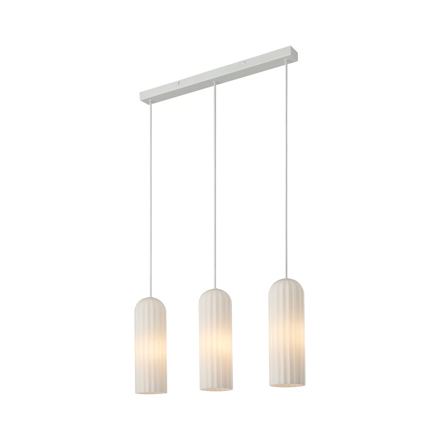 Miella | 3 x Hanglamp | Wit