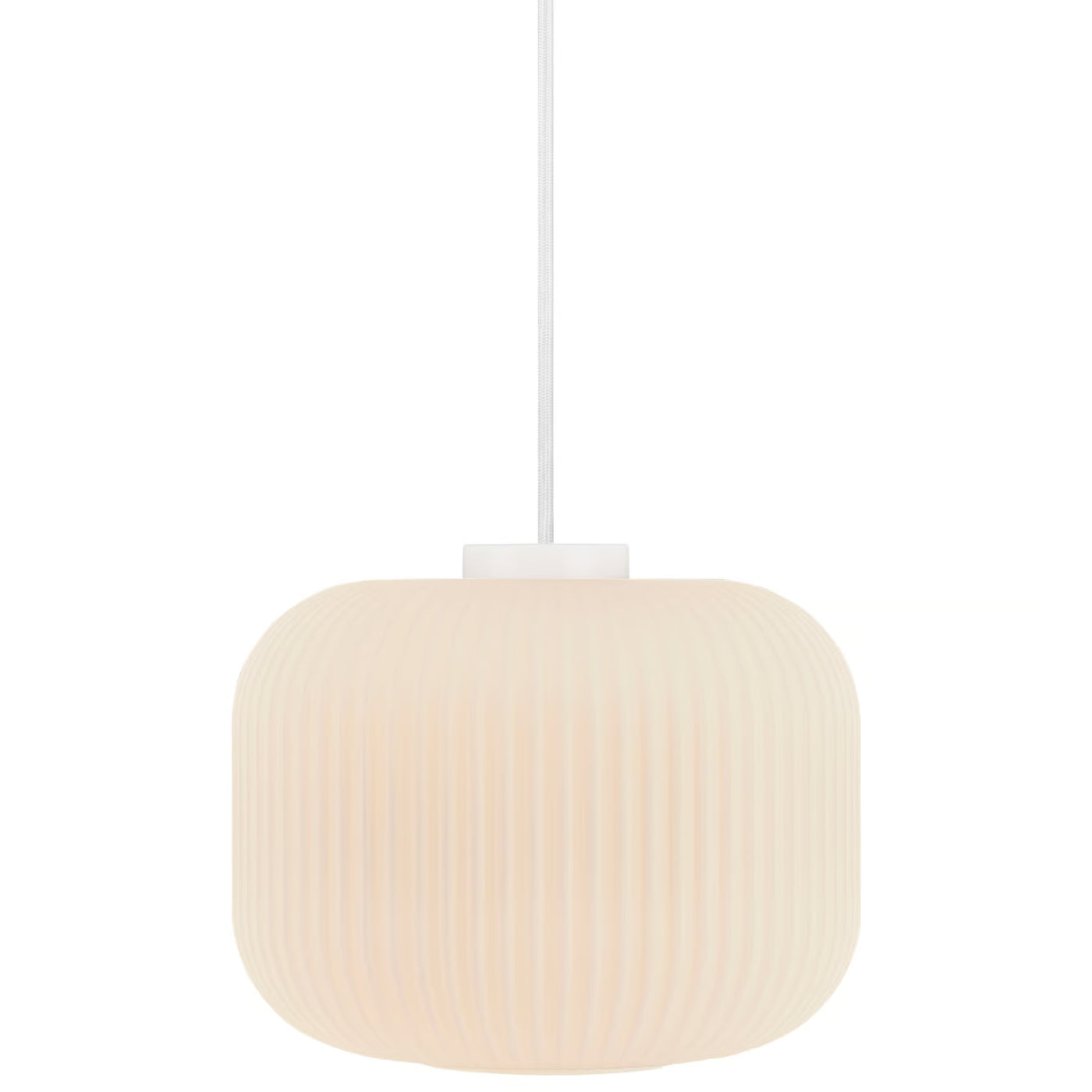 Milford 30 | Hanglamp | Opaal Wit