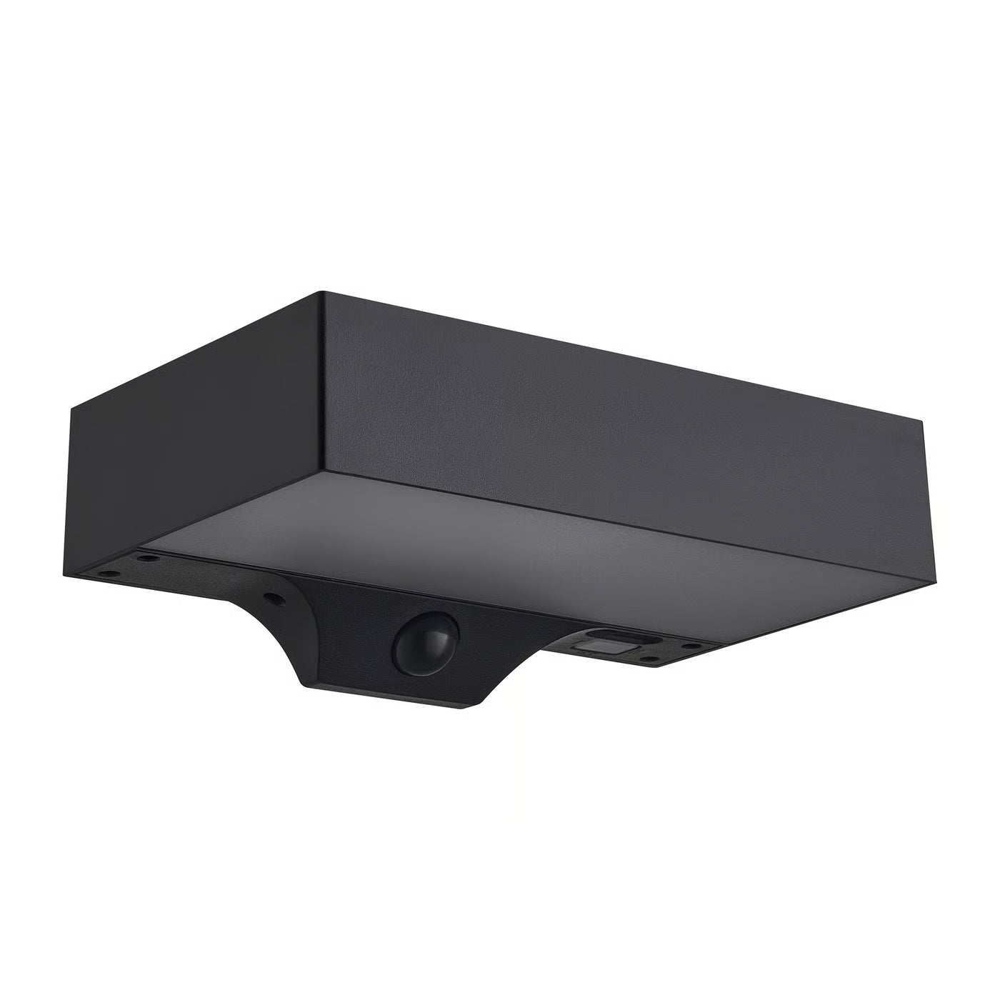 Monay Square Solar |  Wandlamp | Zwart | Pir Sensor