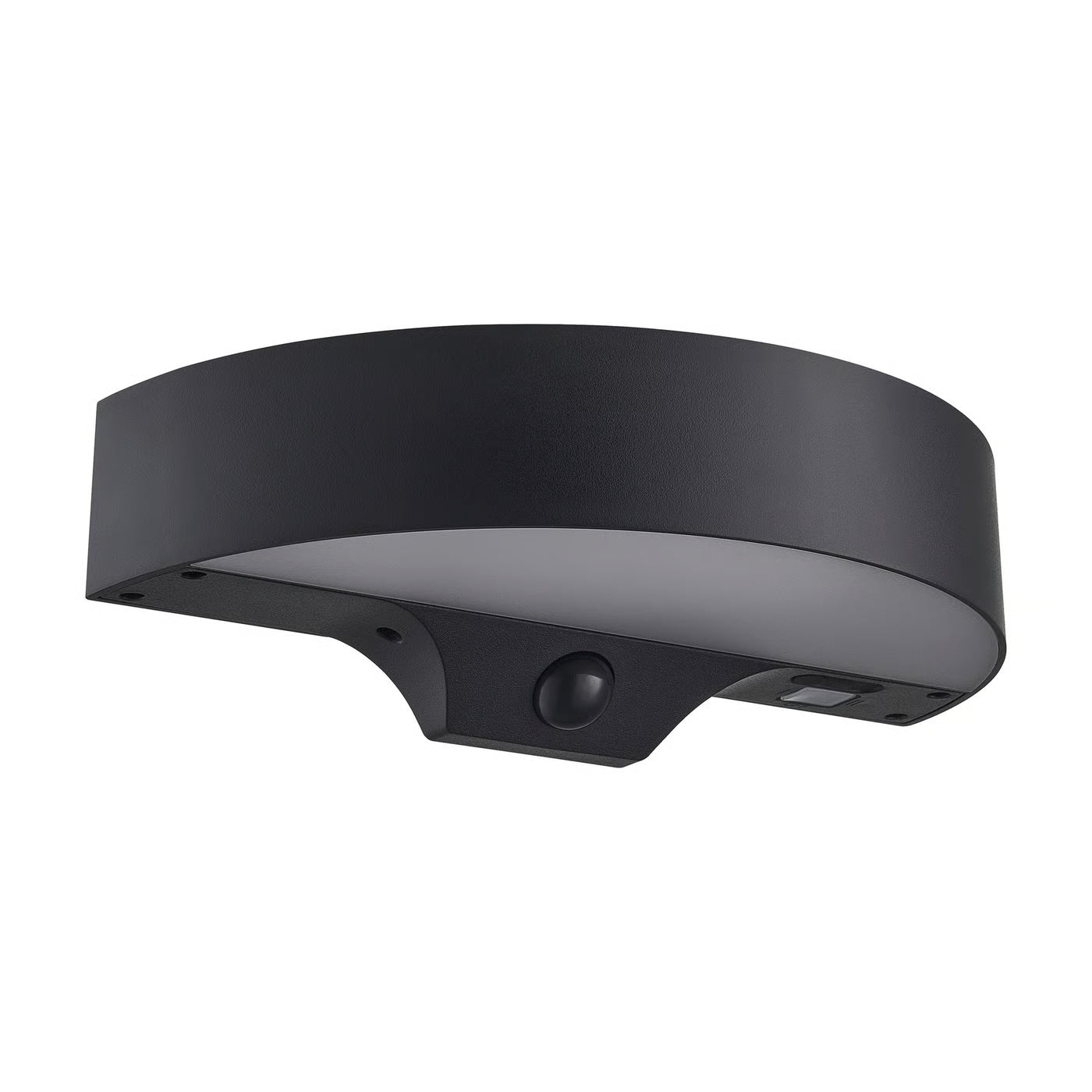 Monay Round Solar |  Wandlamp | Zwart