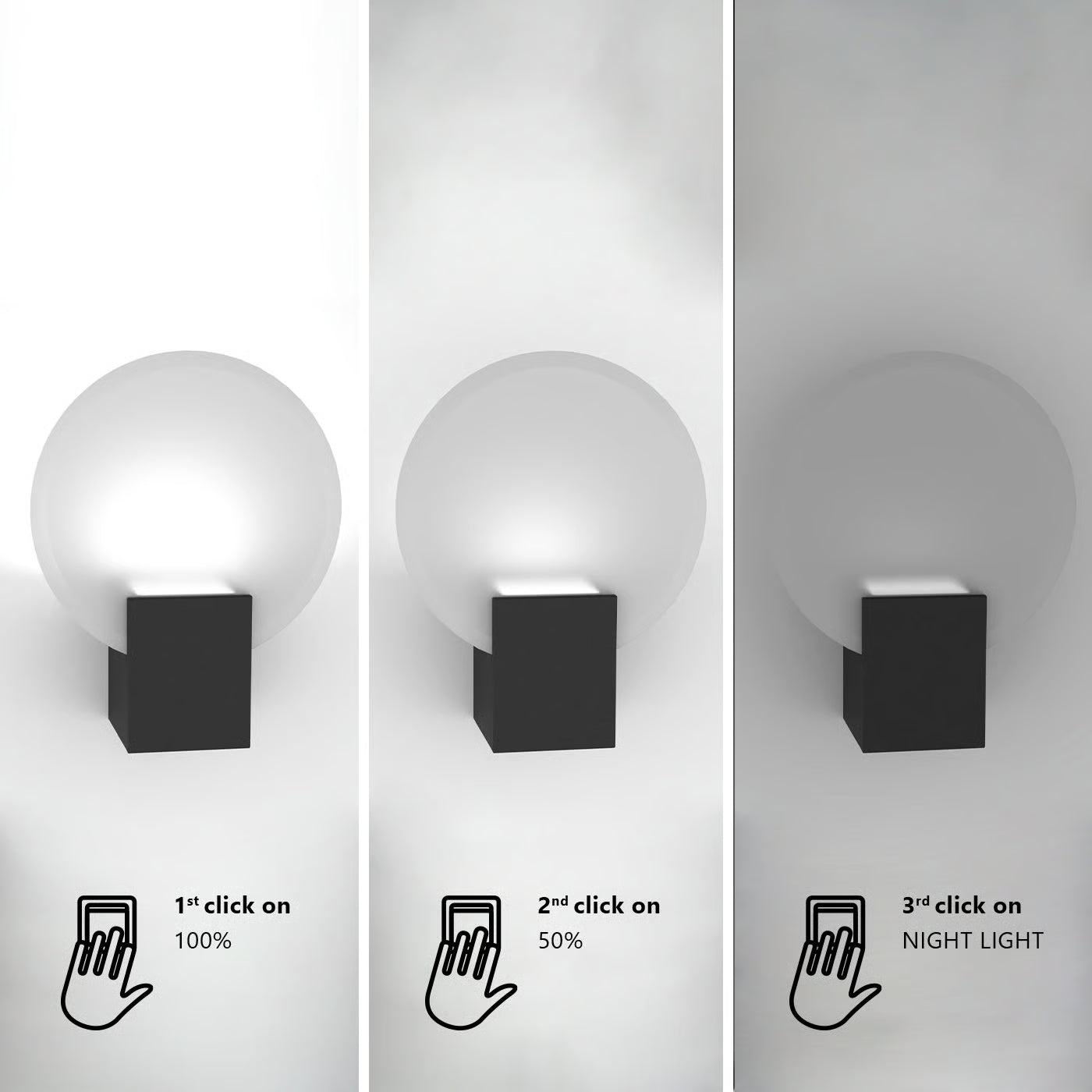 Hester | Wandlamp | Zwart