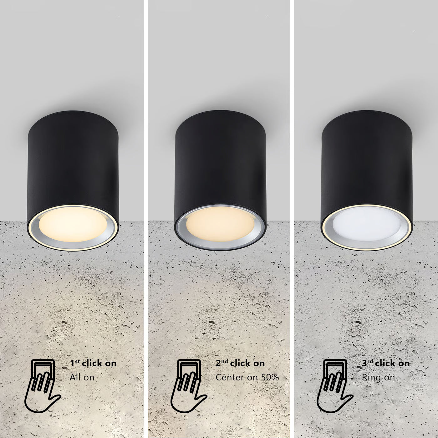 LANDON 14 | Badkamerverlichting | Zwart