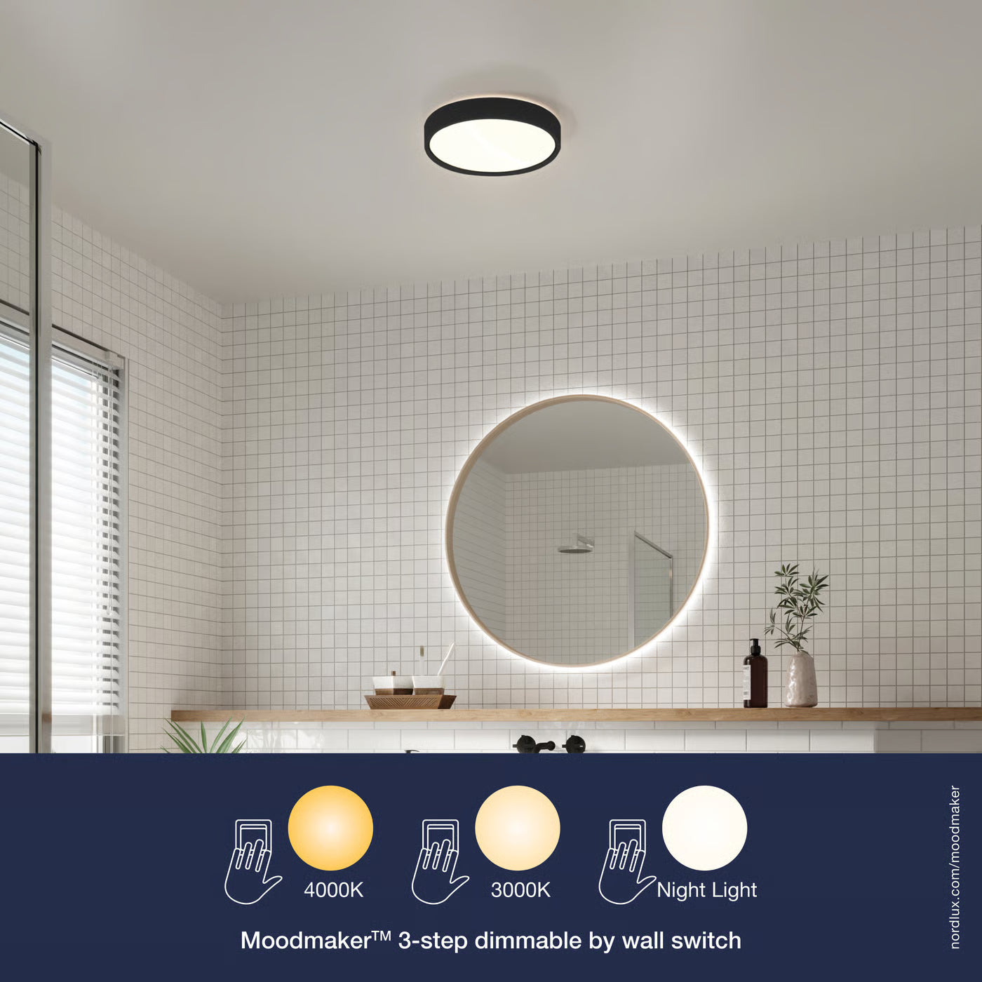 Noxy | Plafondlamp | Zwart