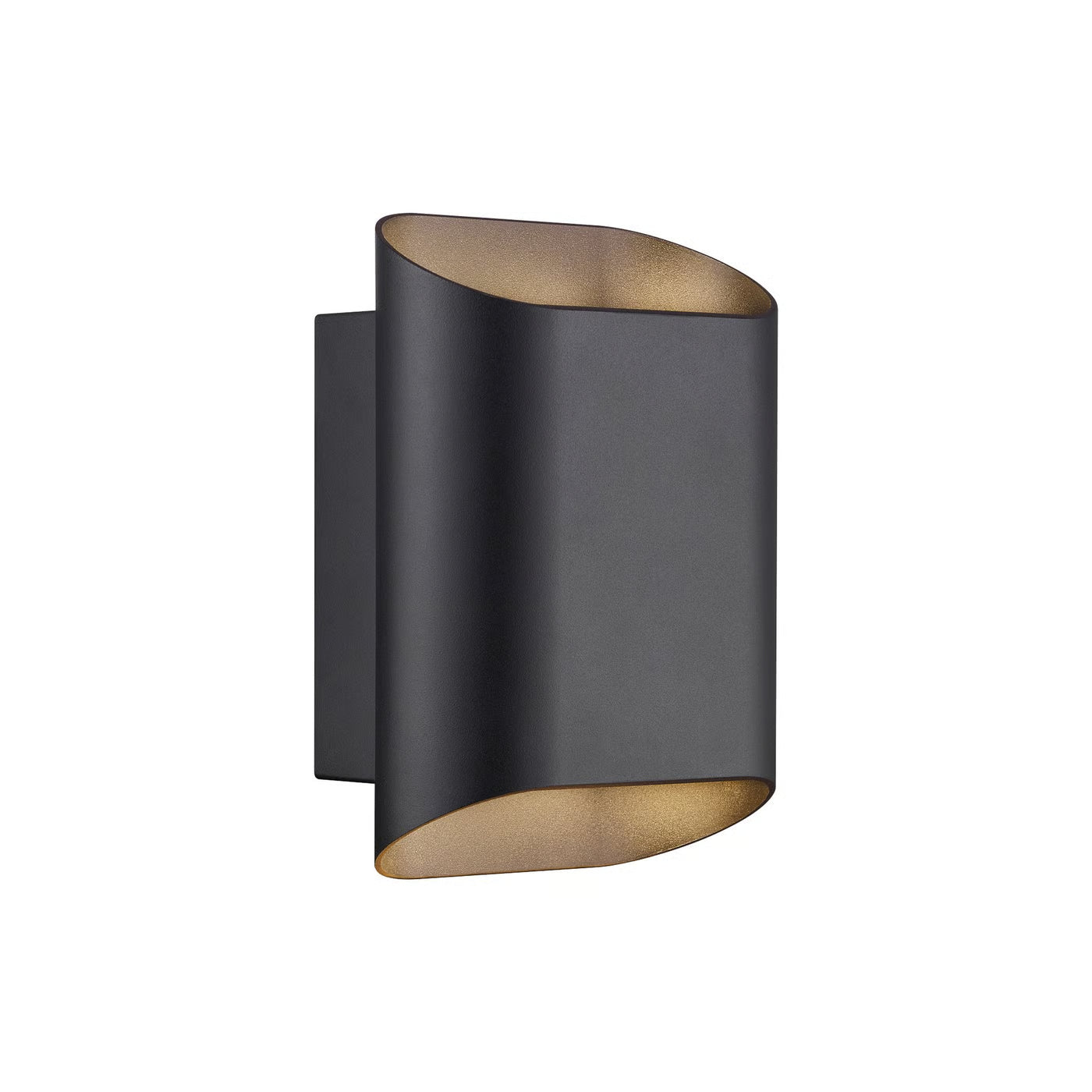 Nico 22 Round Maxi | Wandlamp | Zwart
