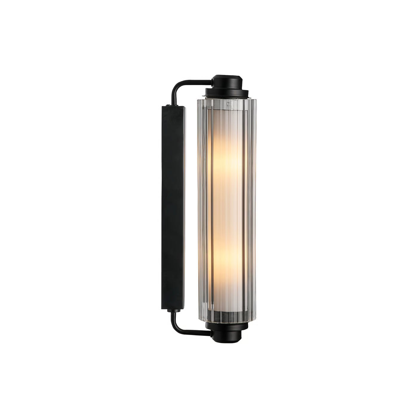 Nimal Double | Wandlamp | Zwart