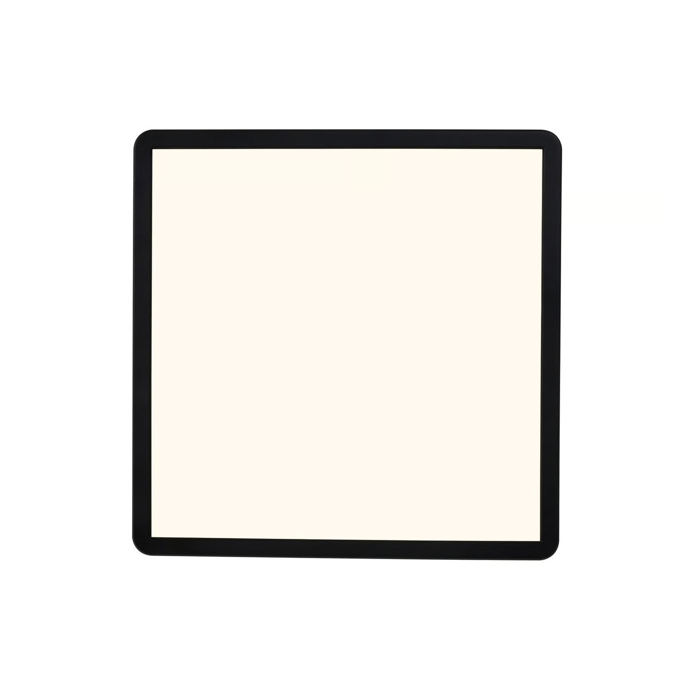 Oja 29 Square IP54 3000/4000K | Plafondlamp | Zwart