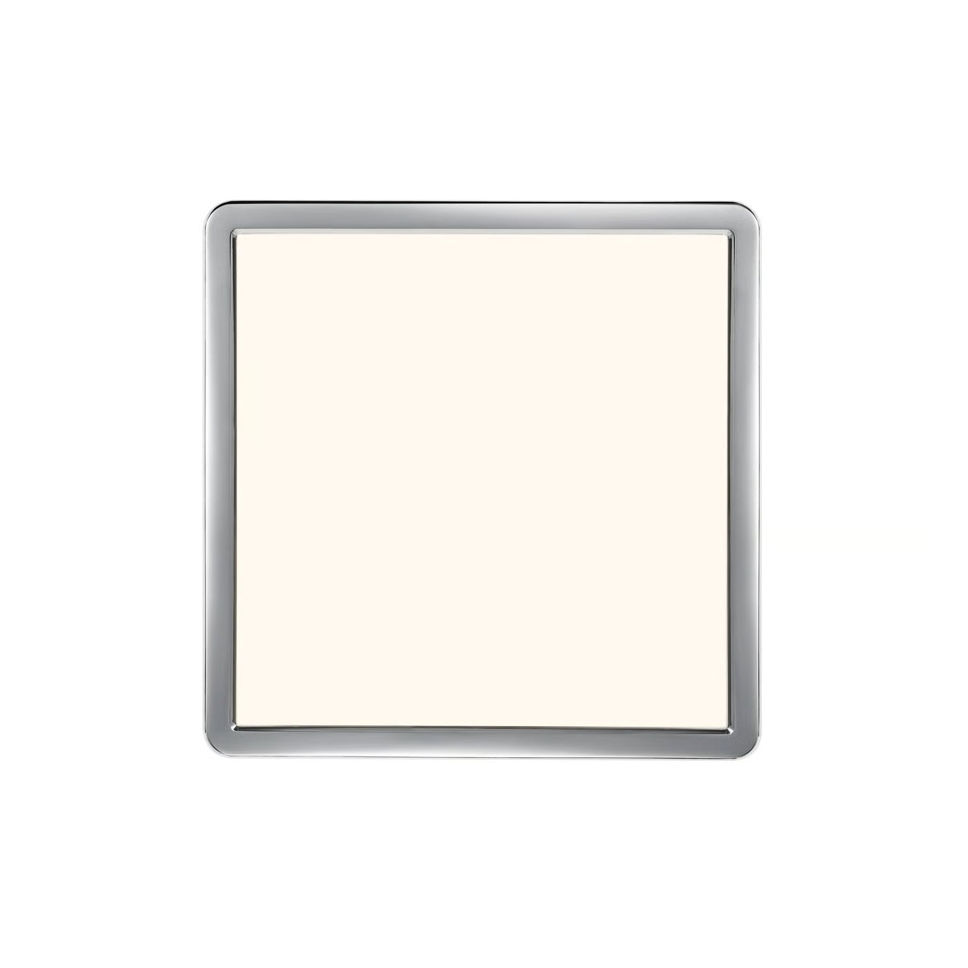 Oja 29 Square IP54 3000/4000K | Plafondlamp | Chroom